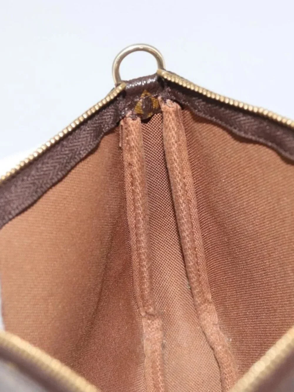 LOUIS VUITTON Monogram Pochette Accessoires Accessory Pouch M51980 Auth 188425